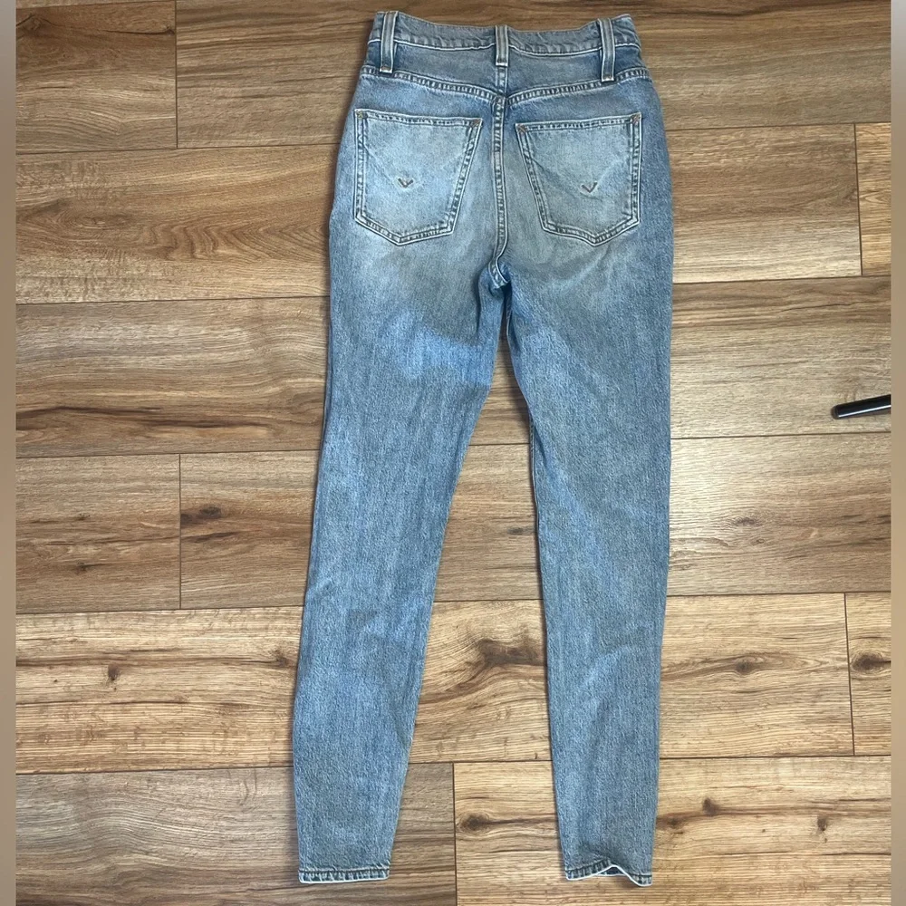 Hudson Centerfold Extreme High-Rise Super Skinny Ankle Jeans "Peacemaker" wash - Picture 11 of 13